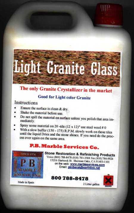 Light Granite-Glass Crystallisator